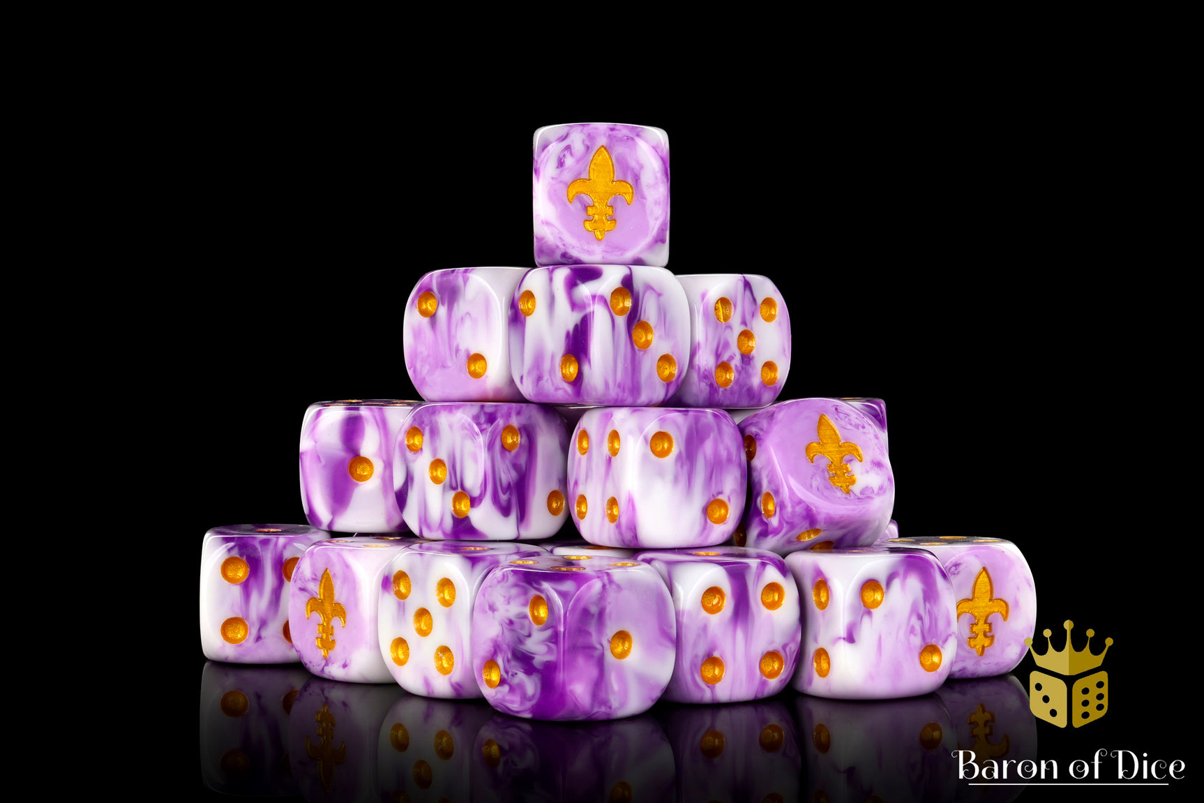 Fleur De Lis - Purple