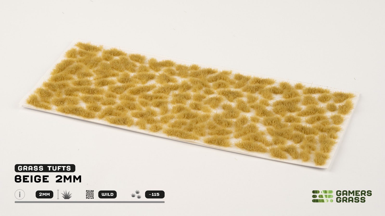 Gamers Grass | Grass Tuft | Beige (2mm)