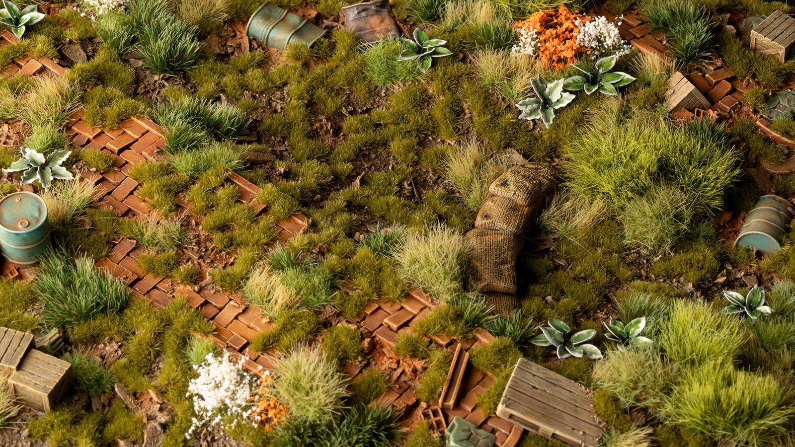 Gamers Grass - Grass Tuft - Dry Green (2mm)