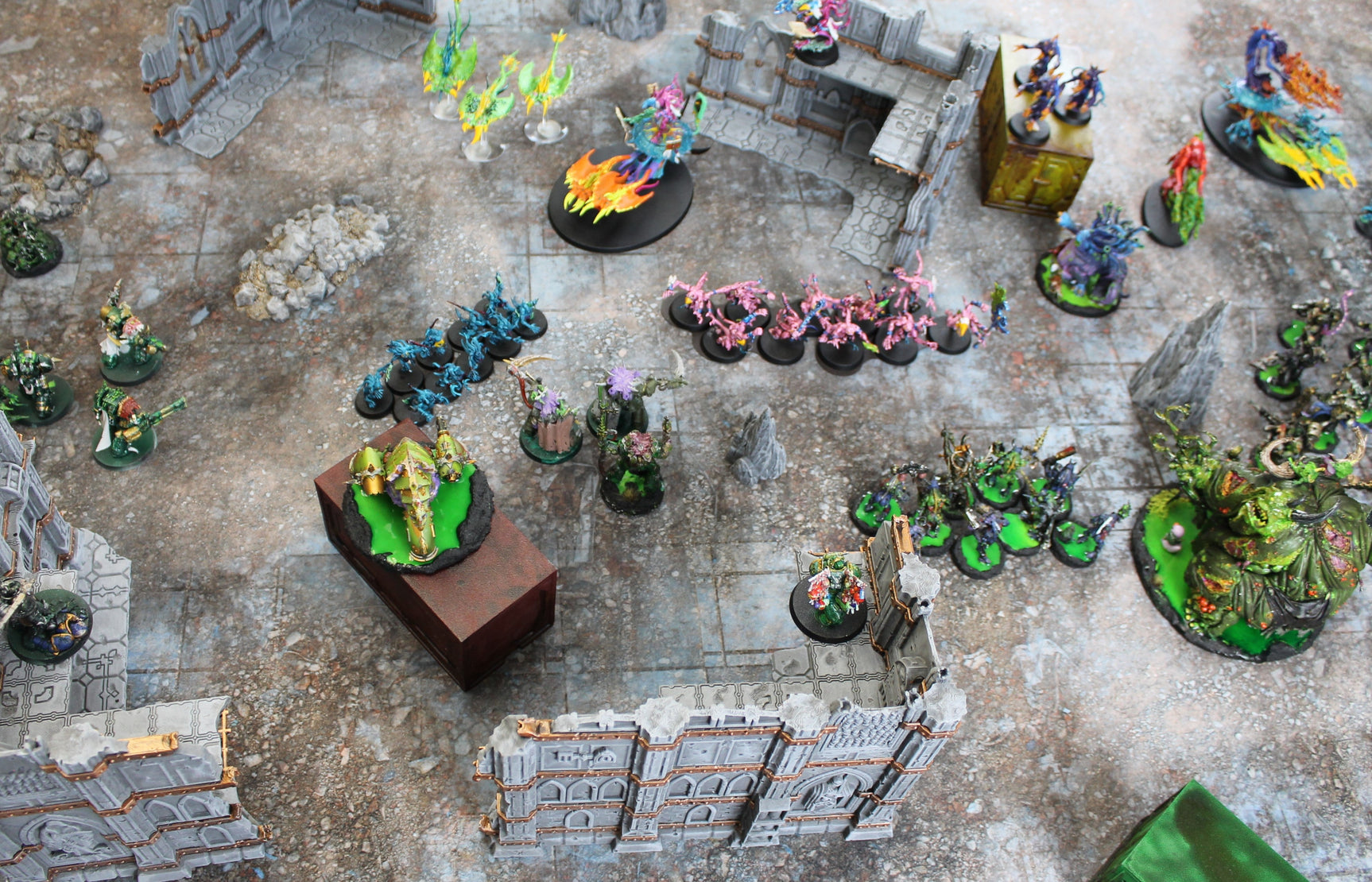 Urban Ruins - Neoprene Battle Mat - Baron of Dice