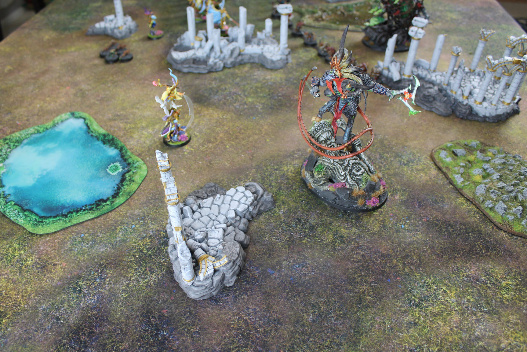 Autumn Prairie - Neoprene Battle Mat - Baron of Dice