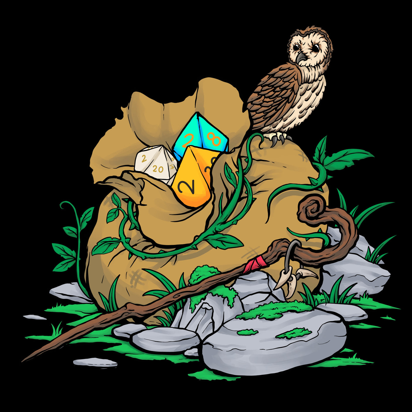 DnD Mystery Dice Set (7 pcs) - Chic & Shabby