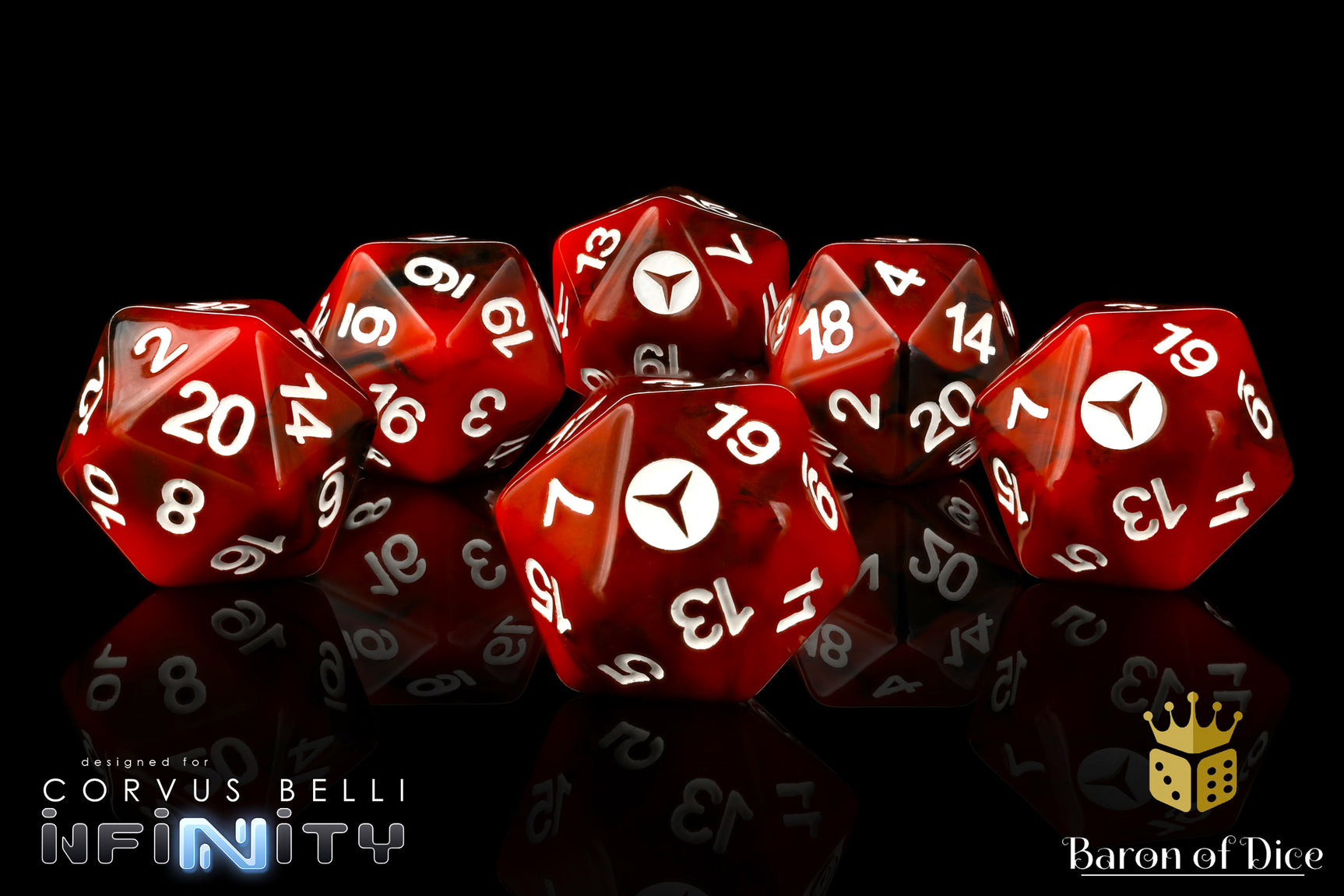 Infinity: Nomads - Official Dice Set