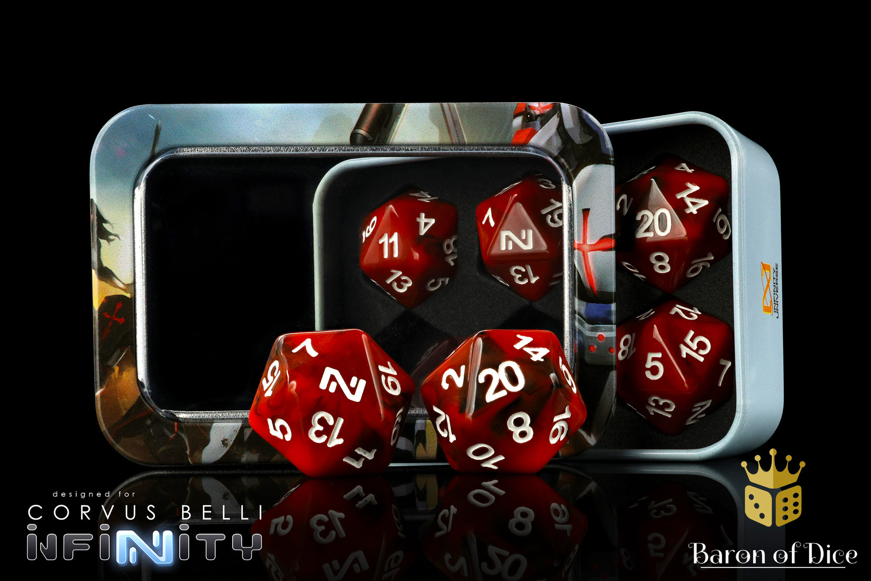 Infinity: N5 Thrice Coalition - Official Dice Set