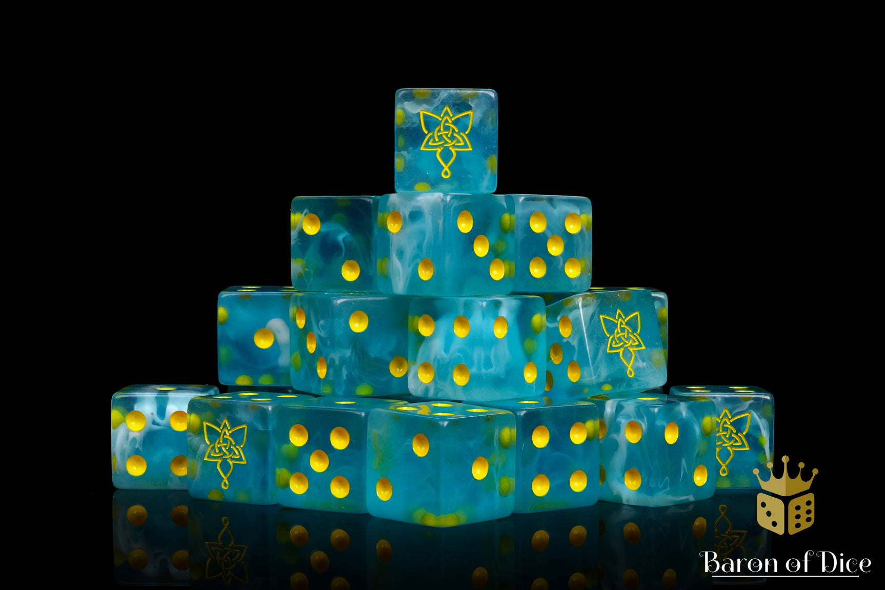 Elf Trinket, Square 16mm Dice