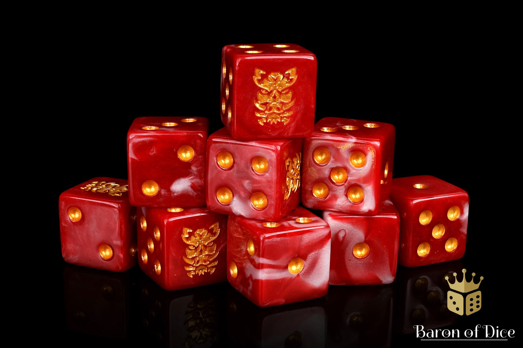 Iron Boars, Square 16mm Dice