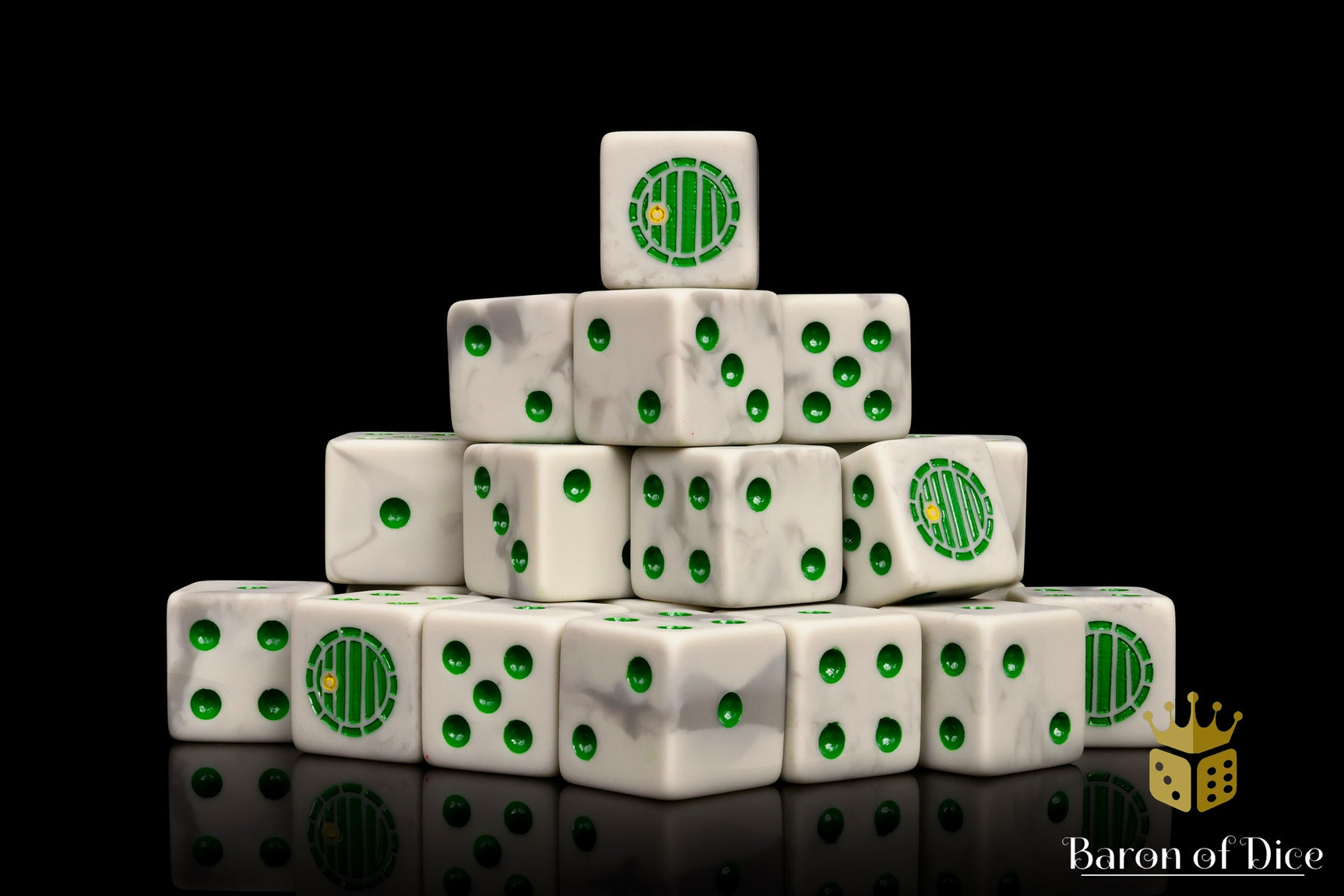 Halfling Hideout, 16mm Dice