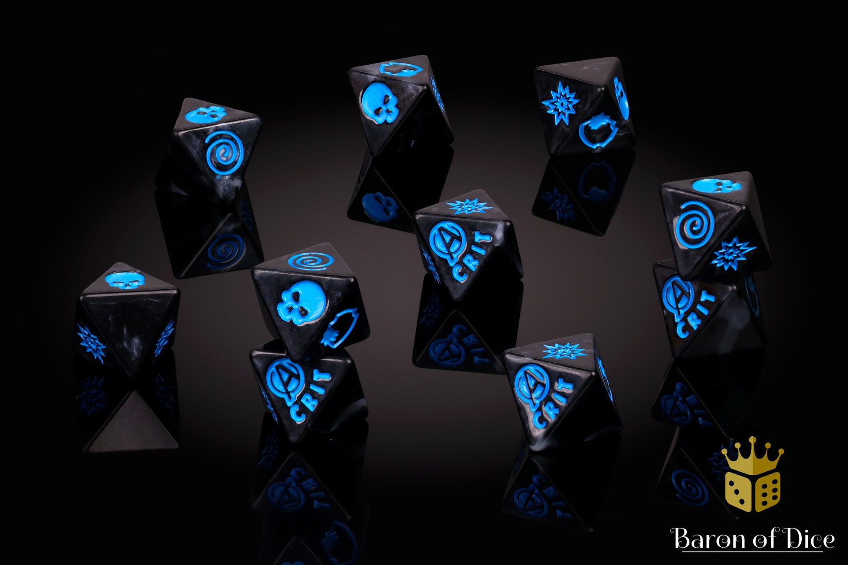 Lady Warriors D8 Dice Set