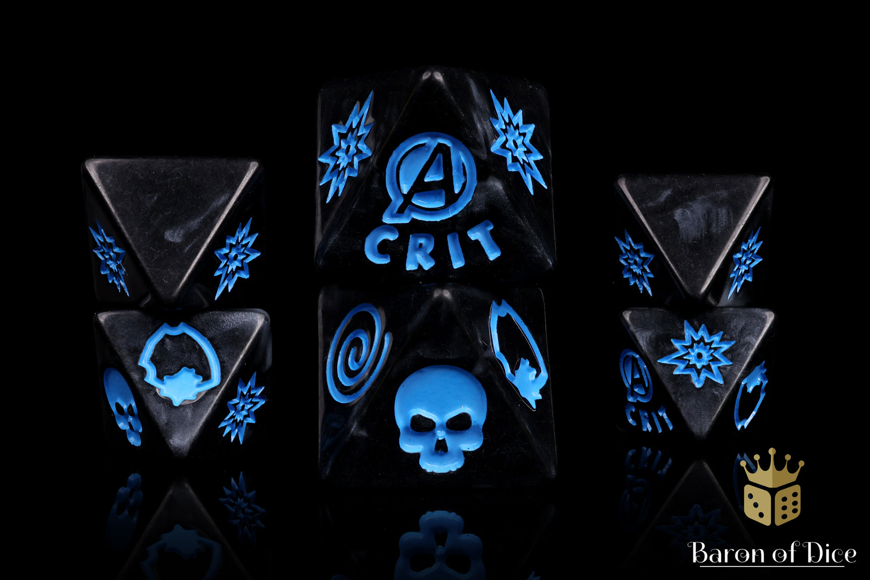 Lady Warriors D8 Dice Set