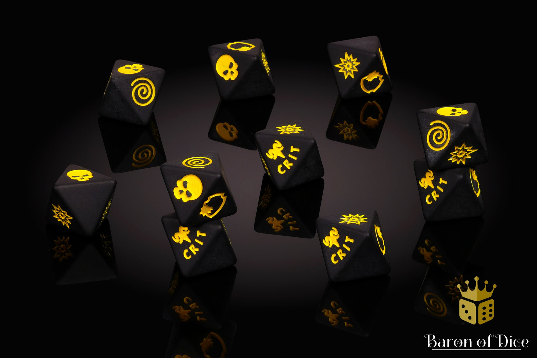 Devil Incarnate Dice - D8 Set