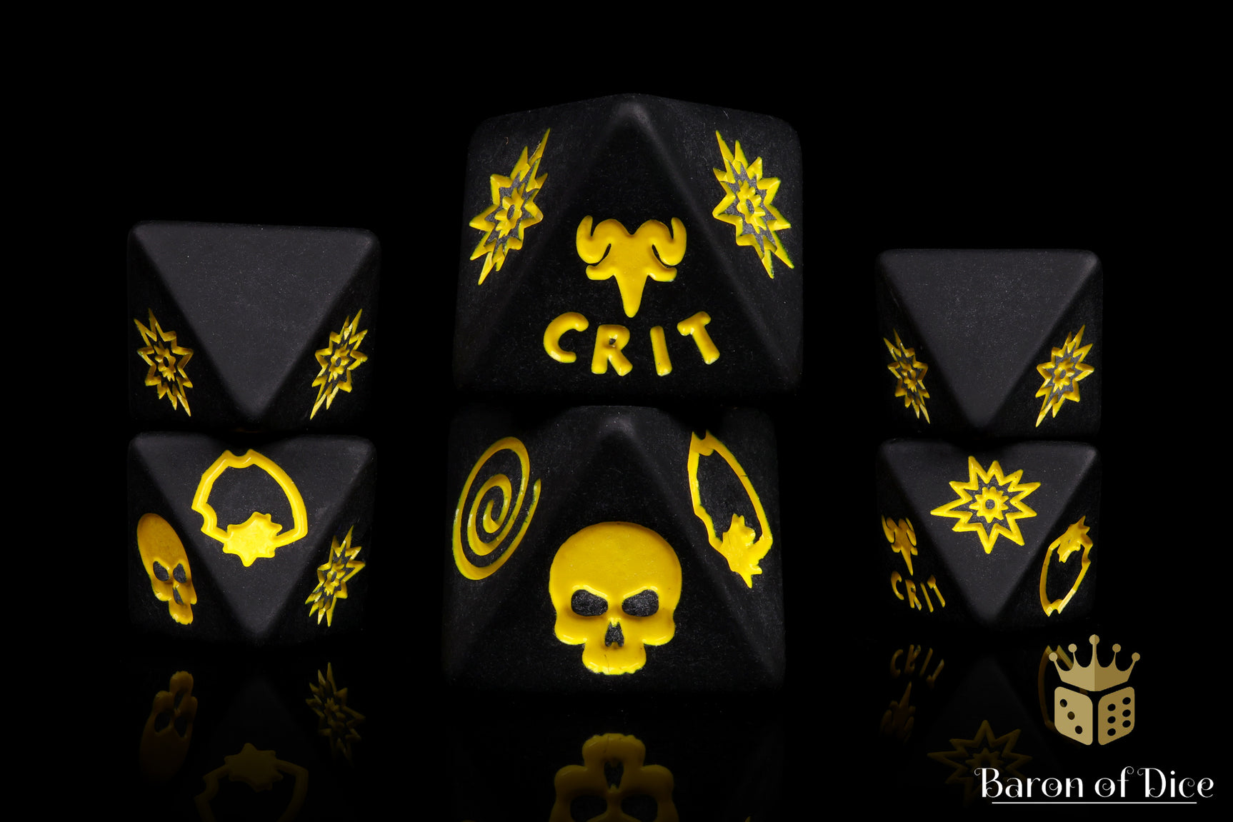 Devil Incarnate Dice - D8 Set