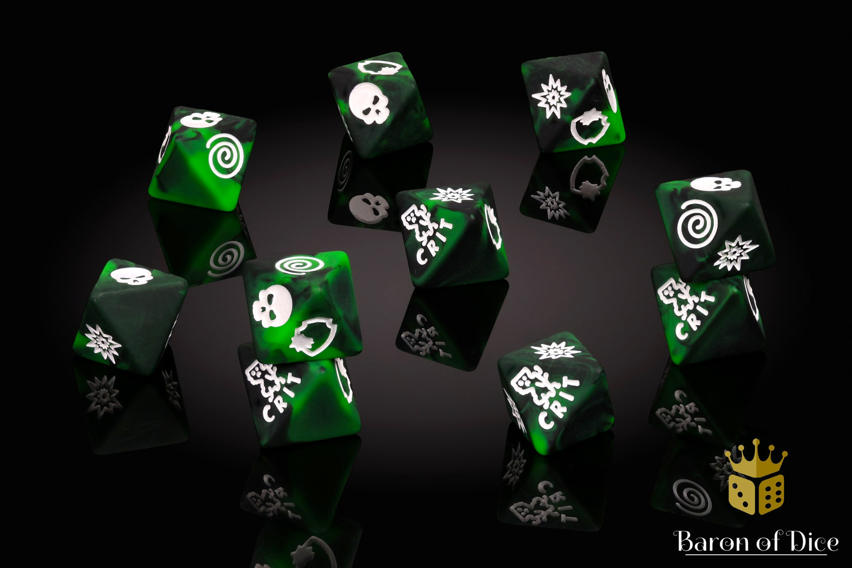 Pork Roll Protocol Dice - D8 Set