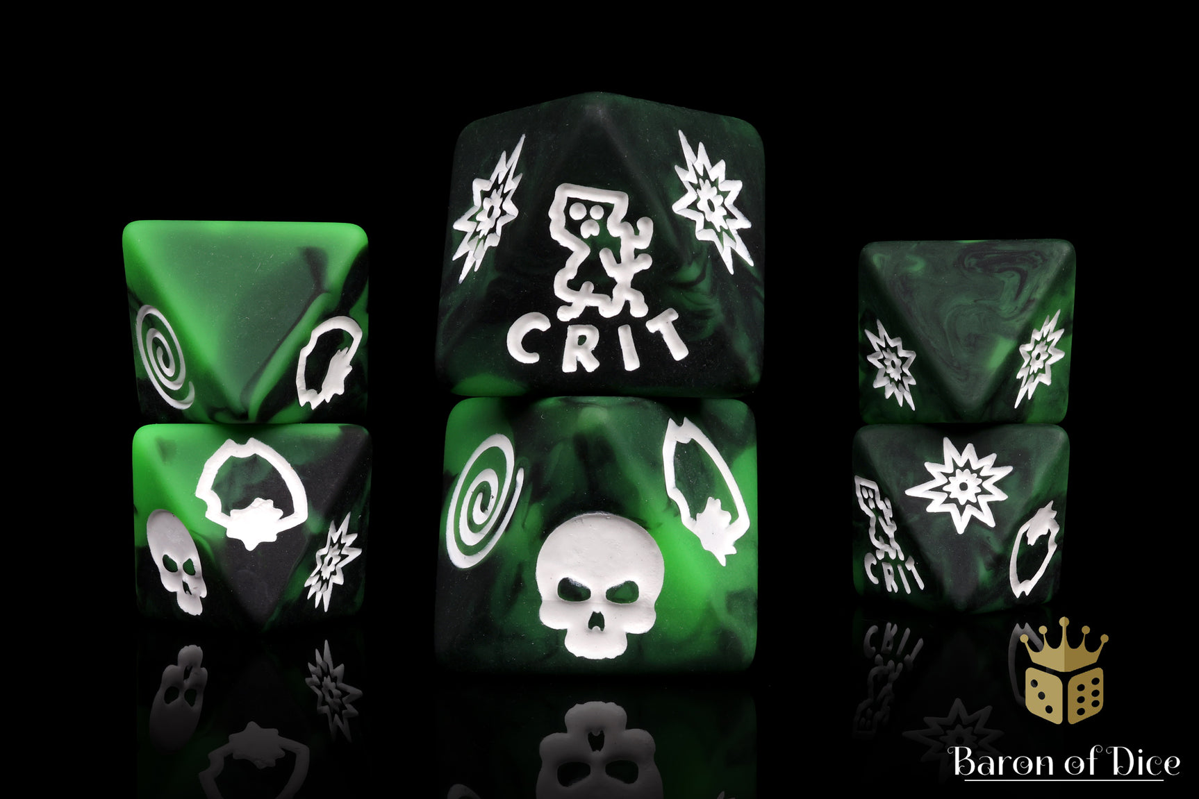 Pork Roll Protocol Dice - D8 Set