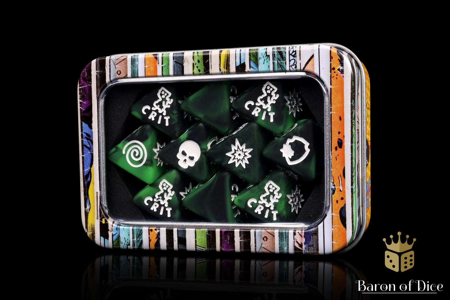 Pork Roll Protocol Dice - D8 Set