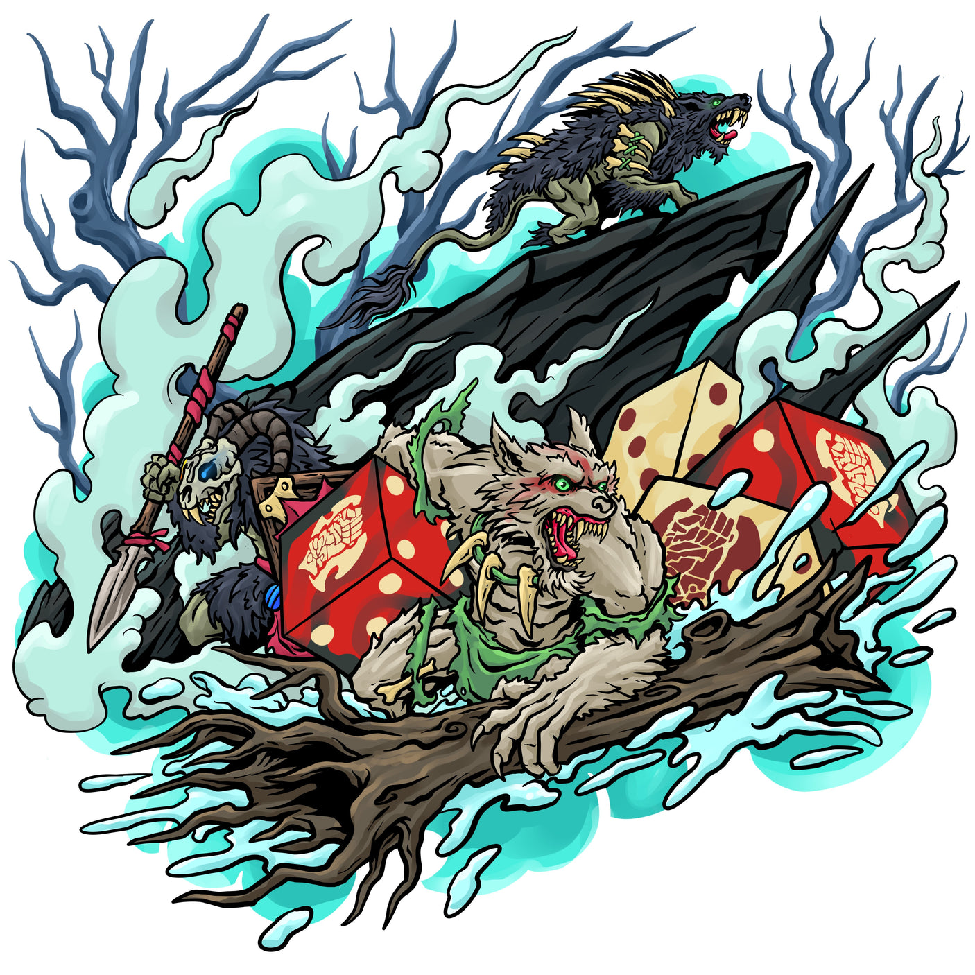 Premium Vinyl Stickers | Officially Licensed Warmachine