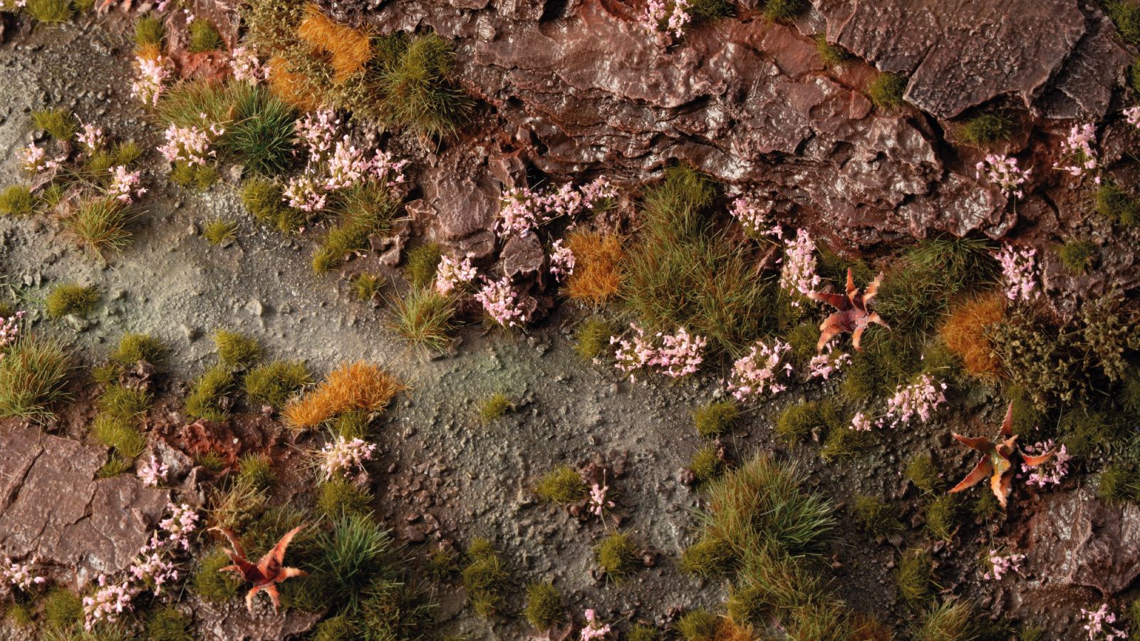 Gamers Grass - Tiny Flower Tuft Set - Pink Orchid