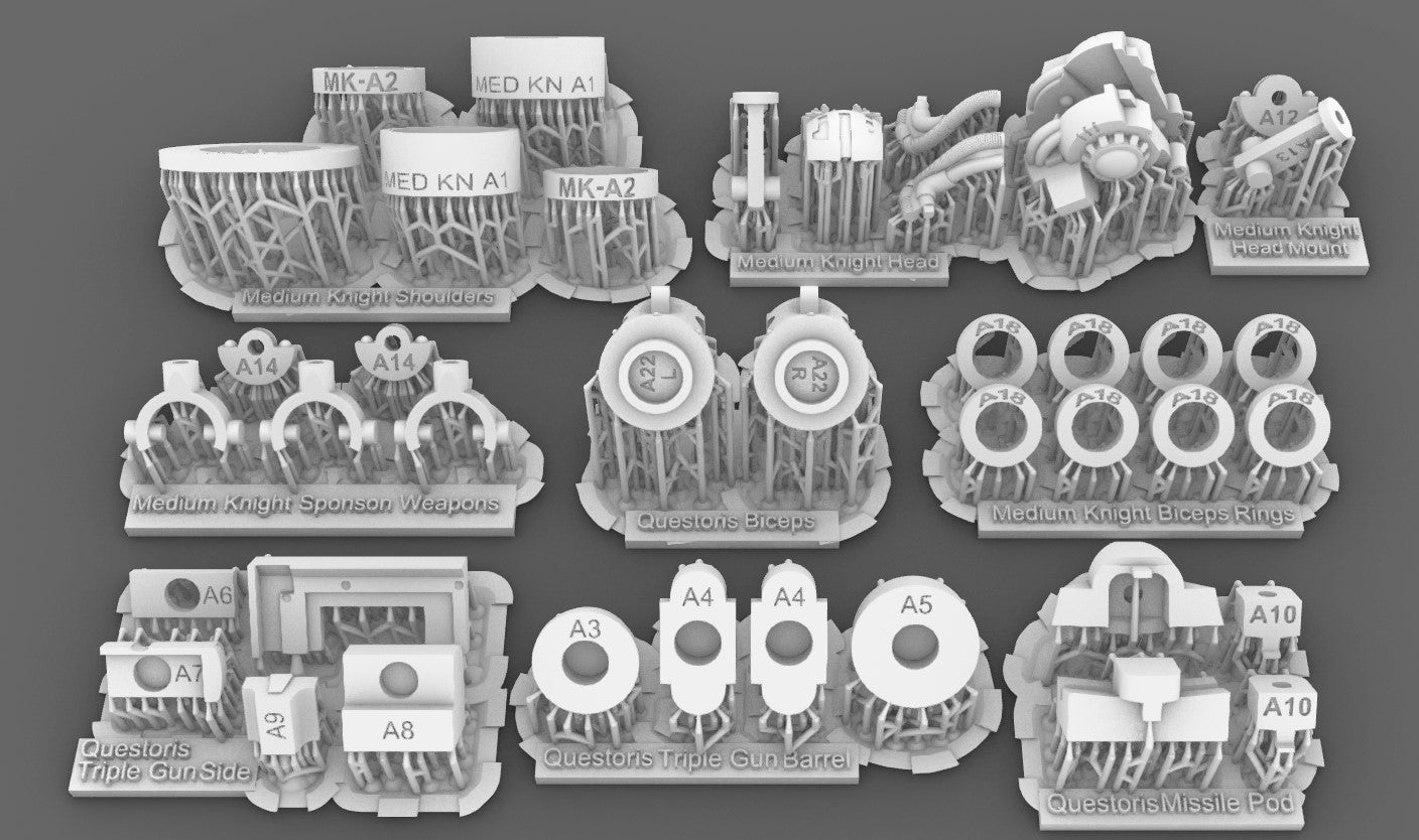 Questoris Imperial Defender Knight Compatible No-Drill Magnetization Kit