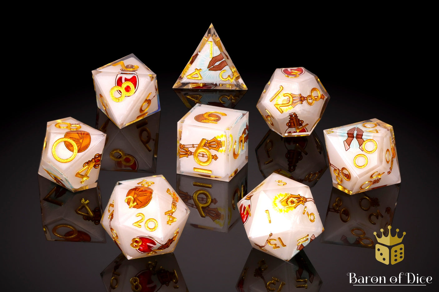 The Cleric | 8-Piece RPG Set | Baron's Signature Series