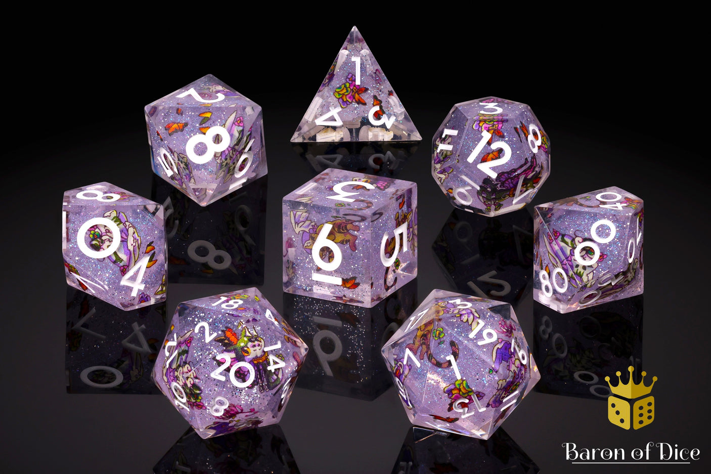Magic Cats | 8-Piece RPG Set | Baron's Signature Series