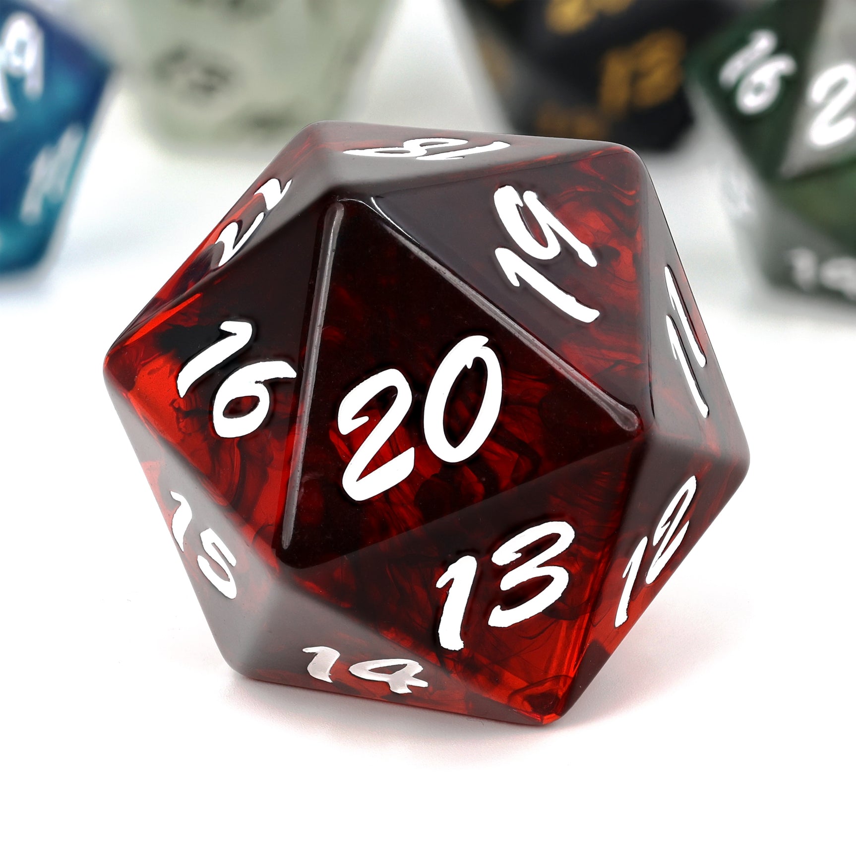 Big Ass Spindown D20 - Red Fire