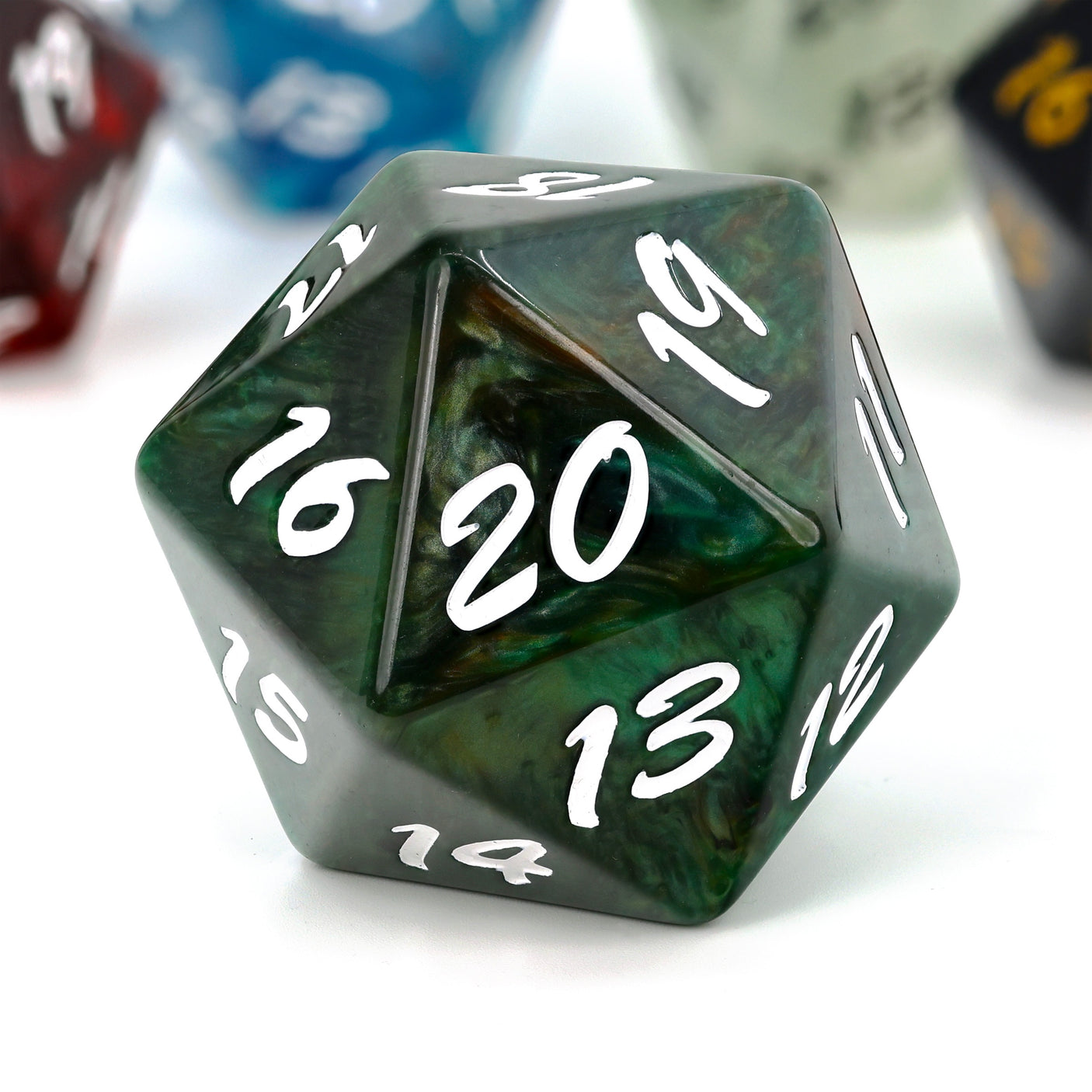 Big Ass Spindown D20 - Green Nature