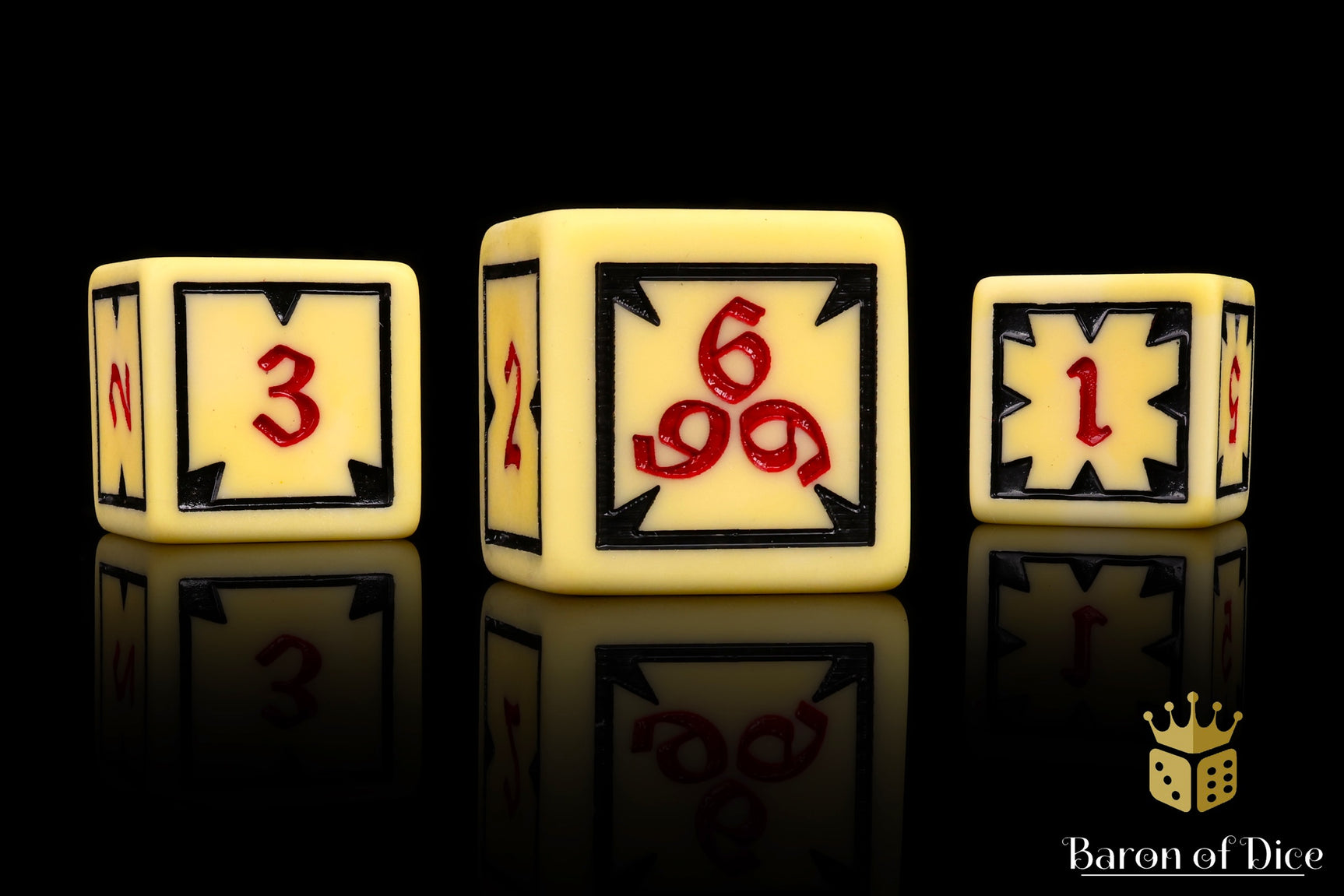 Scanner's 666 - Trench Crusade Compatible Dice Set