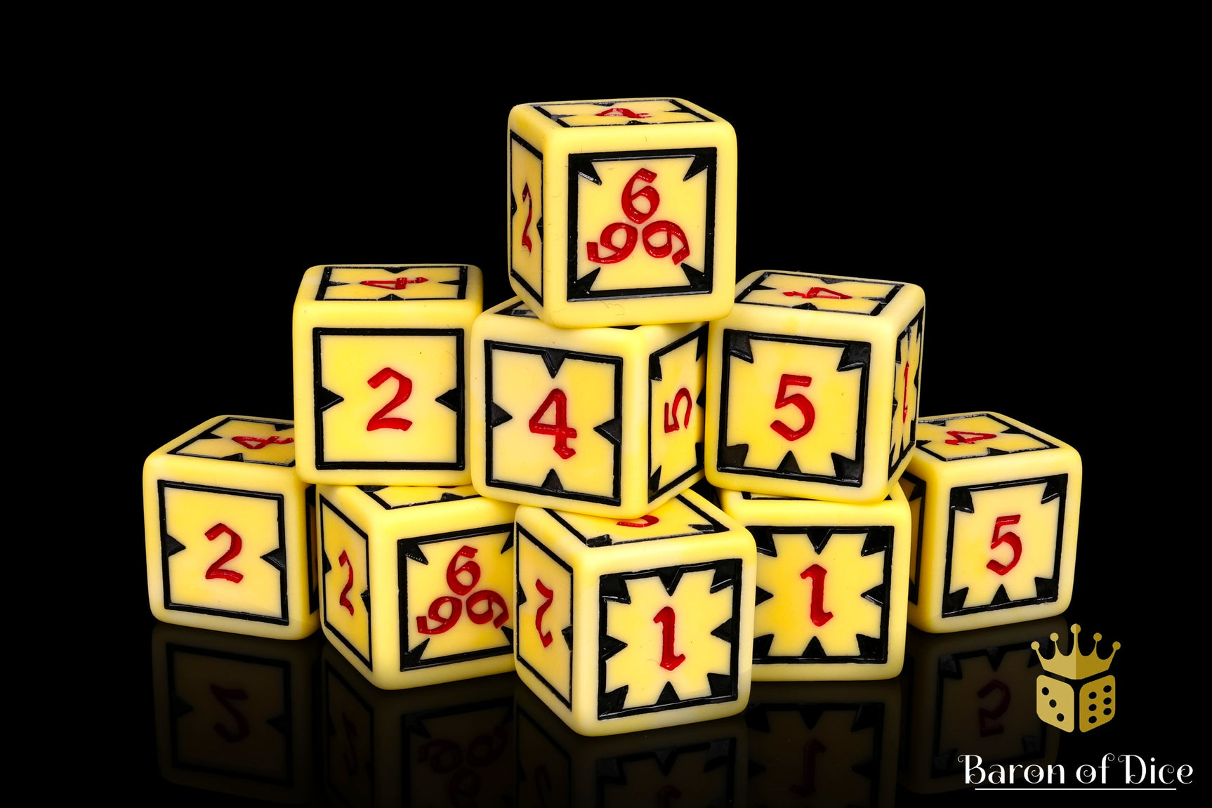 Scanner's 666 - Trench Crusade Compatible Dice Set