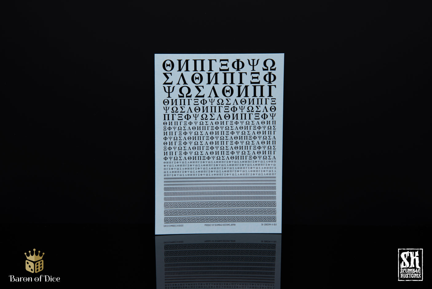 Greek Symbols A