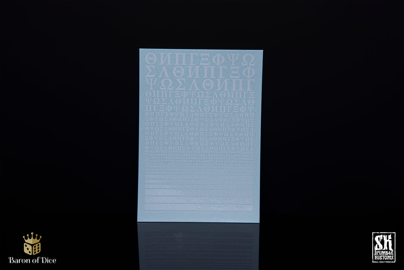 Greek Symbols A