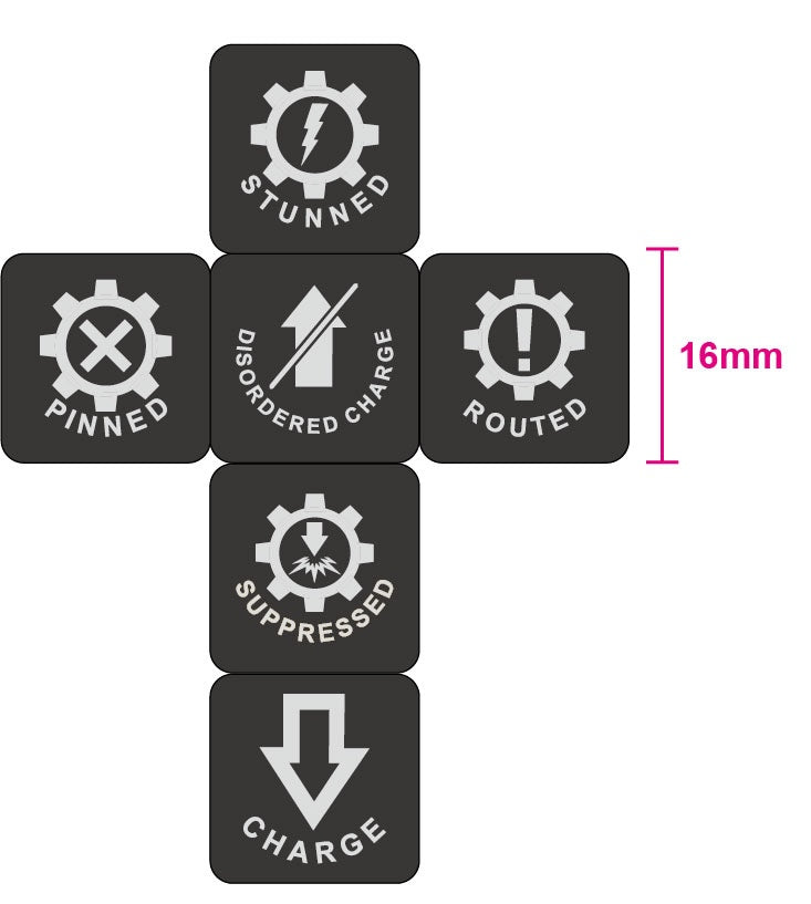 Sci-Fi Vehicle Damage Dice Set
