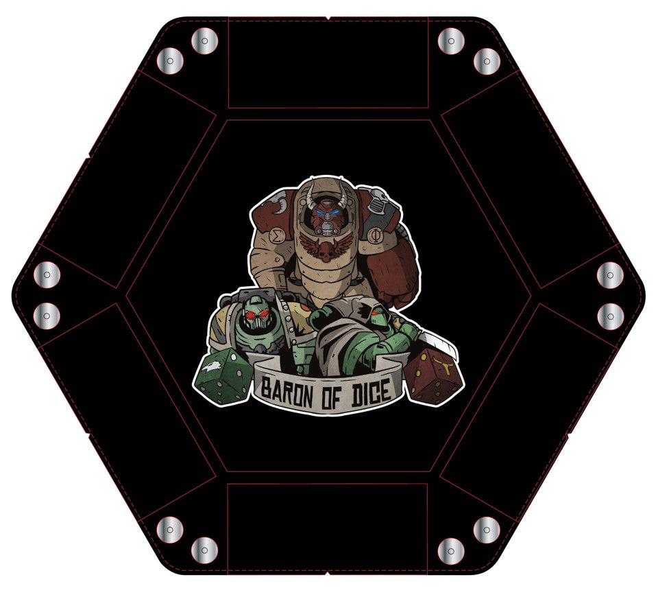 Grim and Brutal | Premium Dice Tray