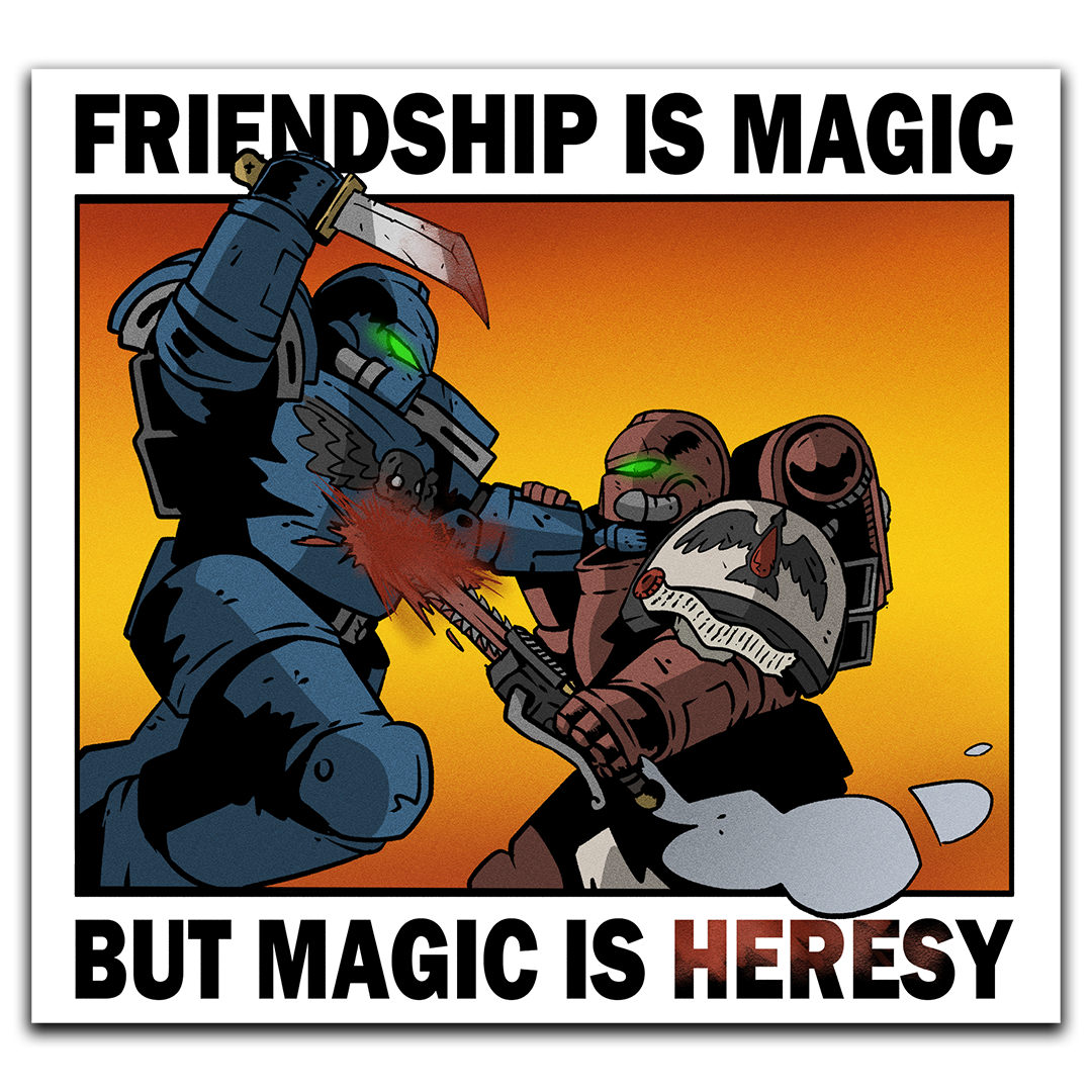 Premium Vinyl Stickers - Friendship
