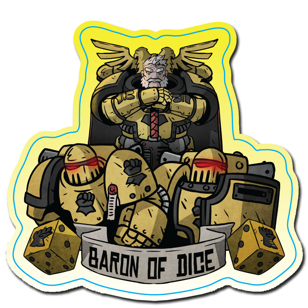 Premium Vinyl Stickers - Hold The Line!