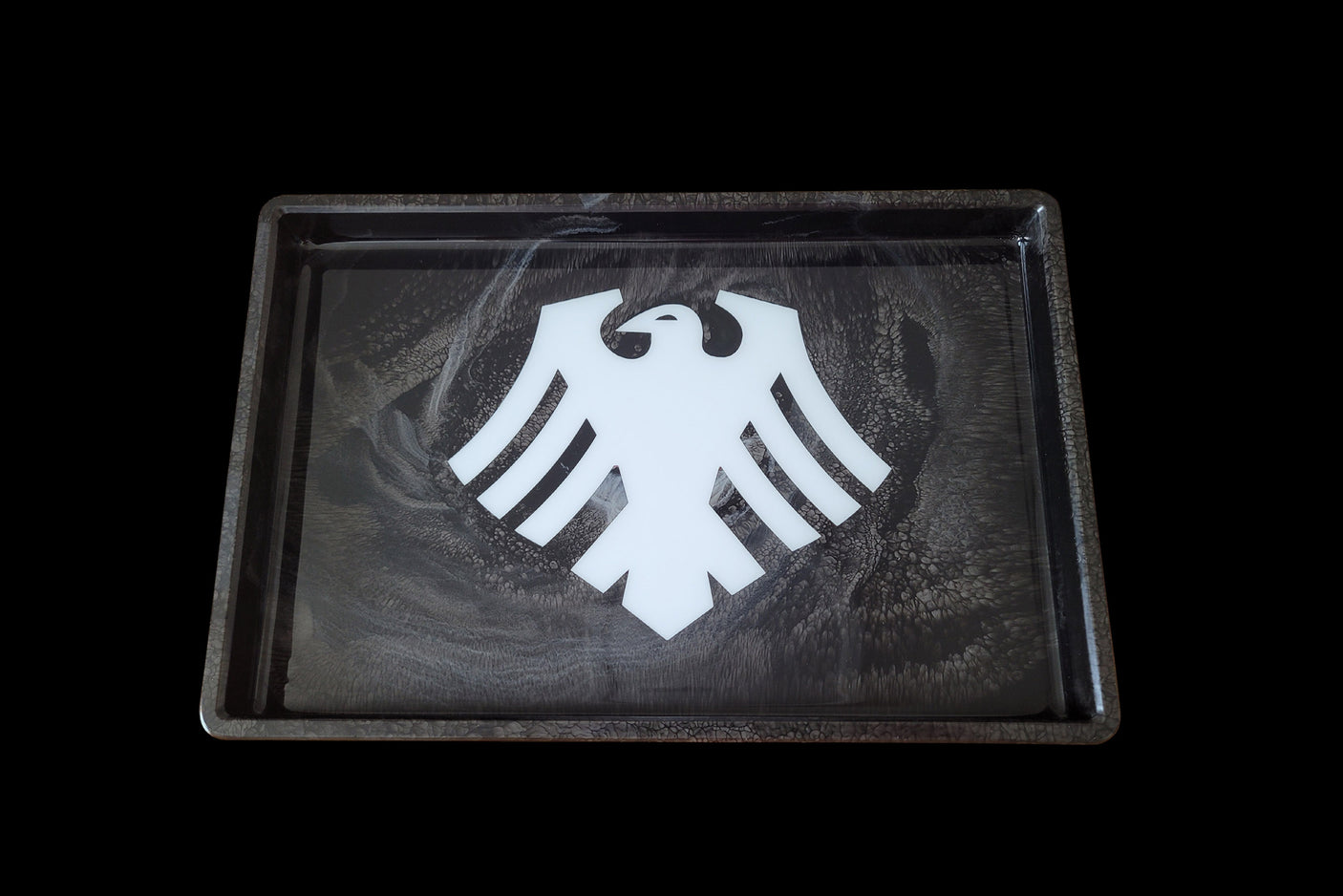 Hand-Cast Resin Dice Trays