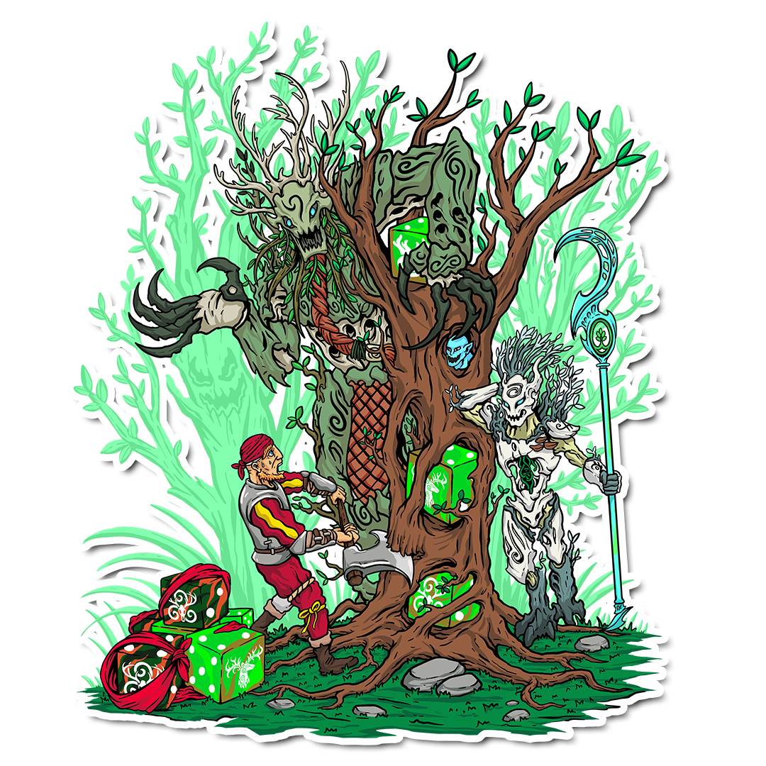 Premium Vinyl Stickers - Tree Lords