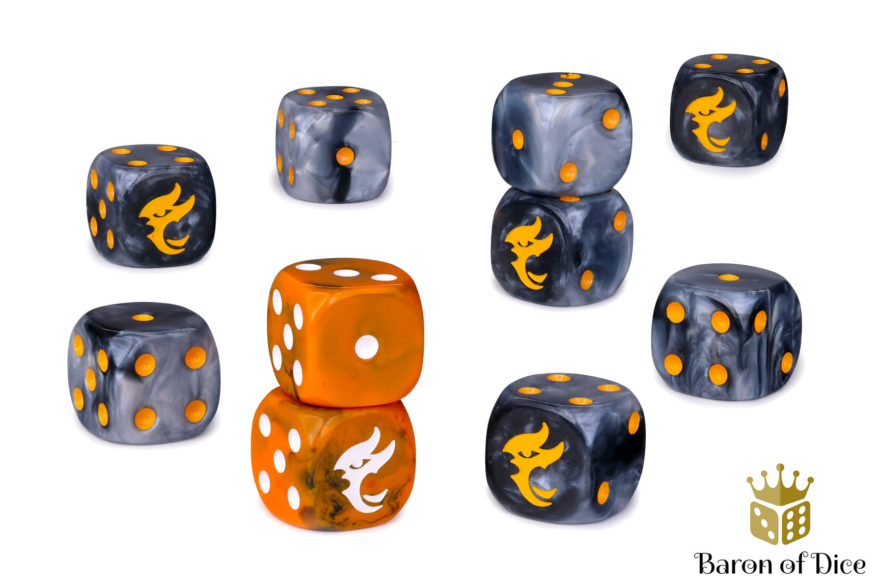 Warmachine: Dusk Ghosts of Ios Official Dice Set