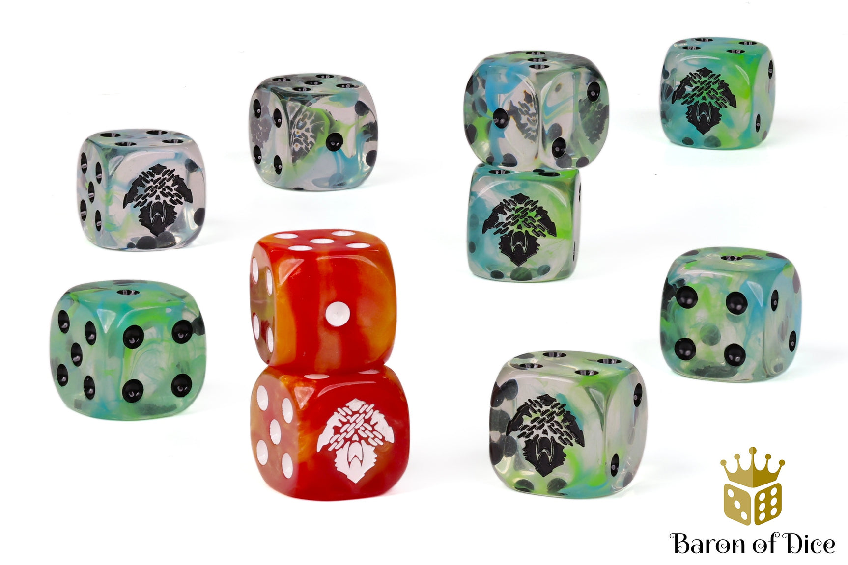 Warmachine: Orgoth, Cursebound Official Dice Set
