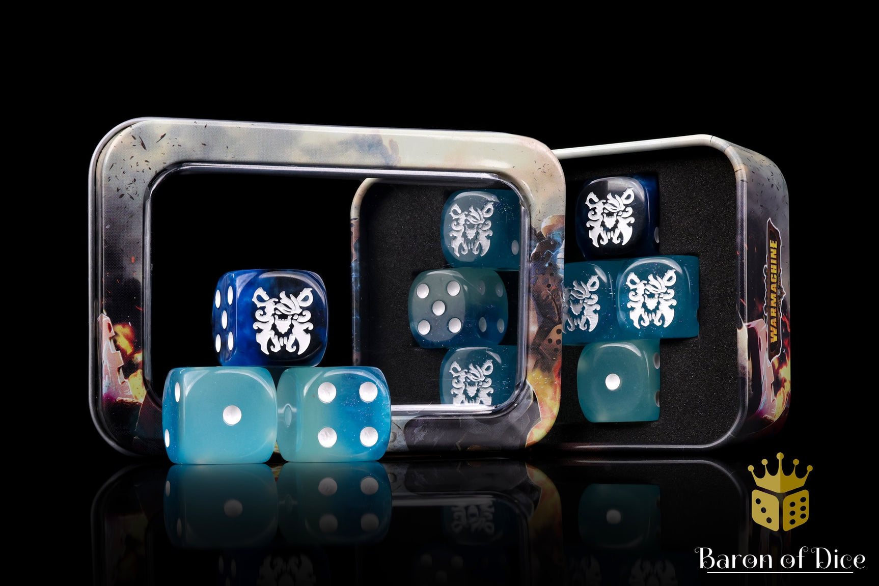 Warmachine: Southern Kriels, Brineblood Marauders Official Dice Set