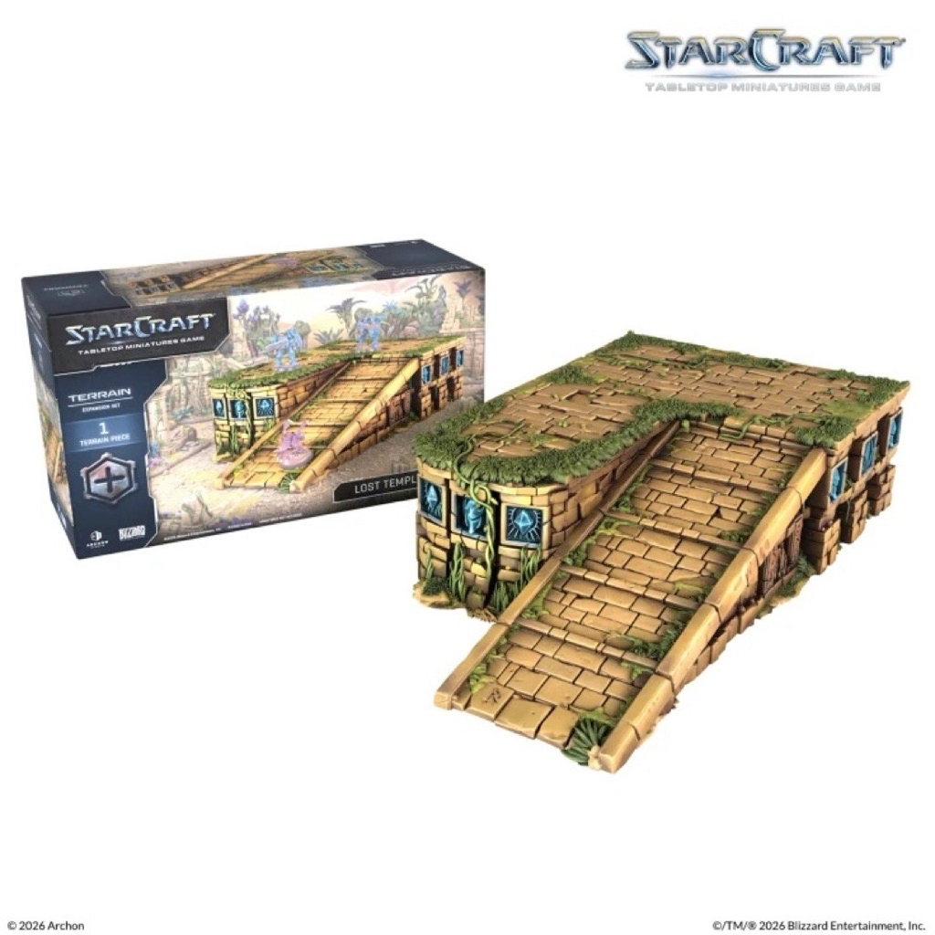 StarCraft® Lost Temple Ramp | Terrain Expansion Set