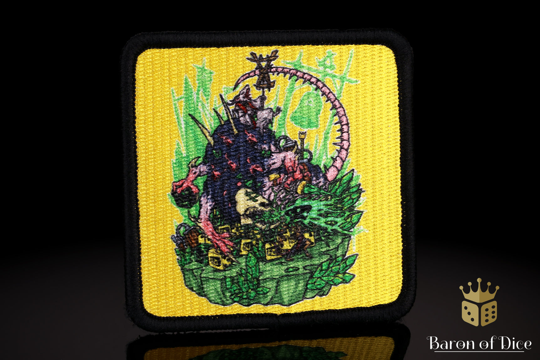 My My Cheese! | Baron's Bag Compatible | Velcro Patches