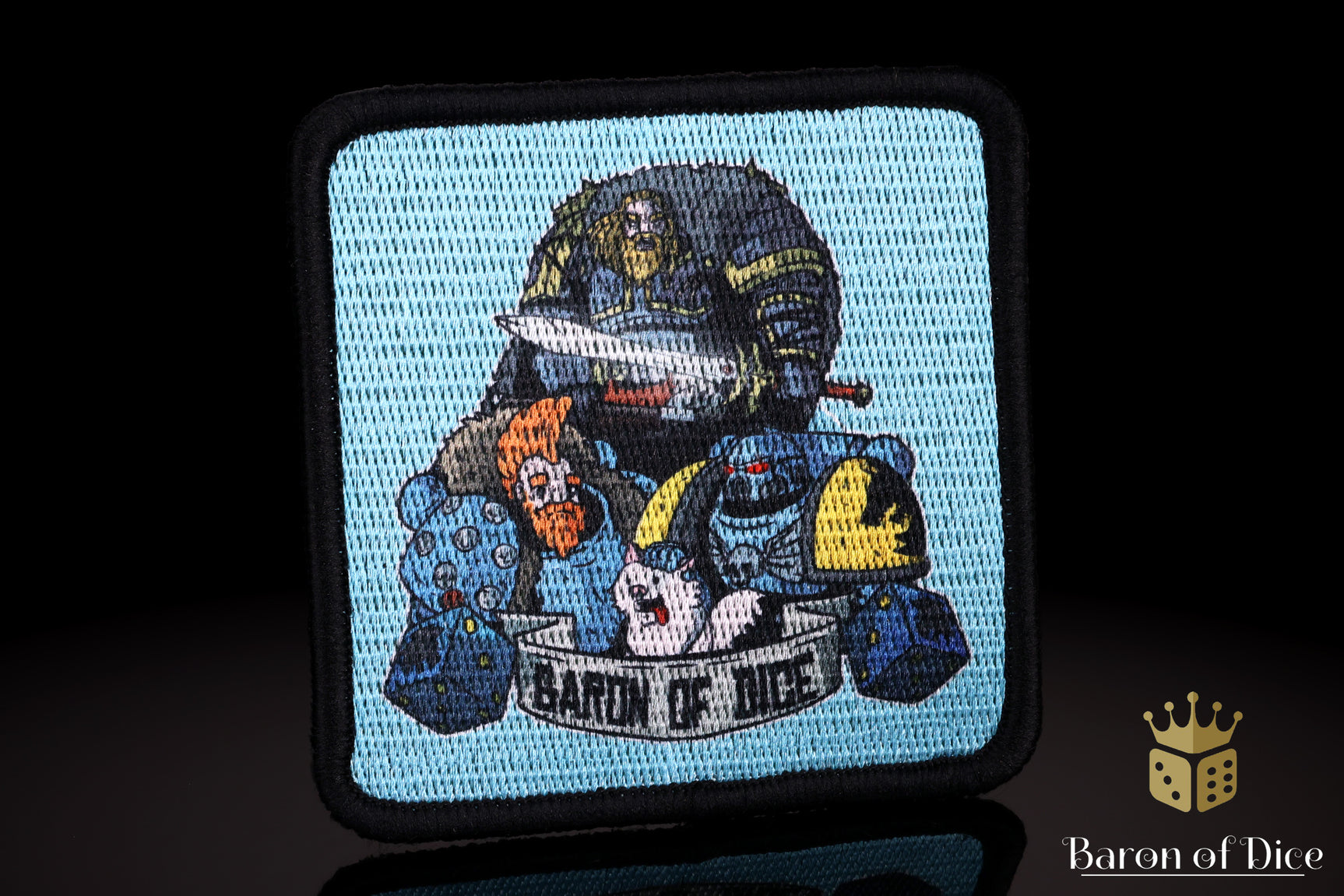 Wolf Pack | Baron's Bag Compatible | Velcro Patches