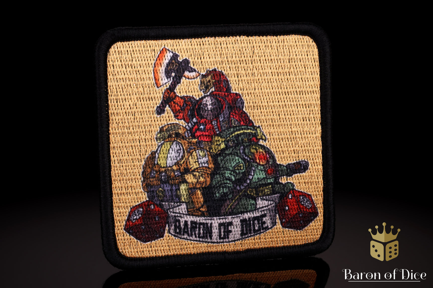 Space Dwarves | Baron's Bag Compatible | Velcro Patches