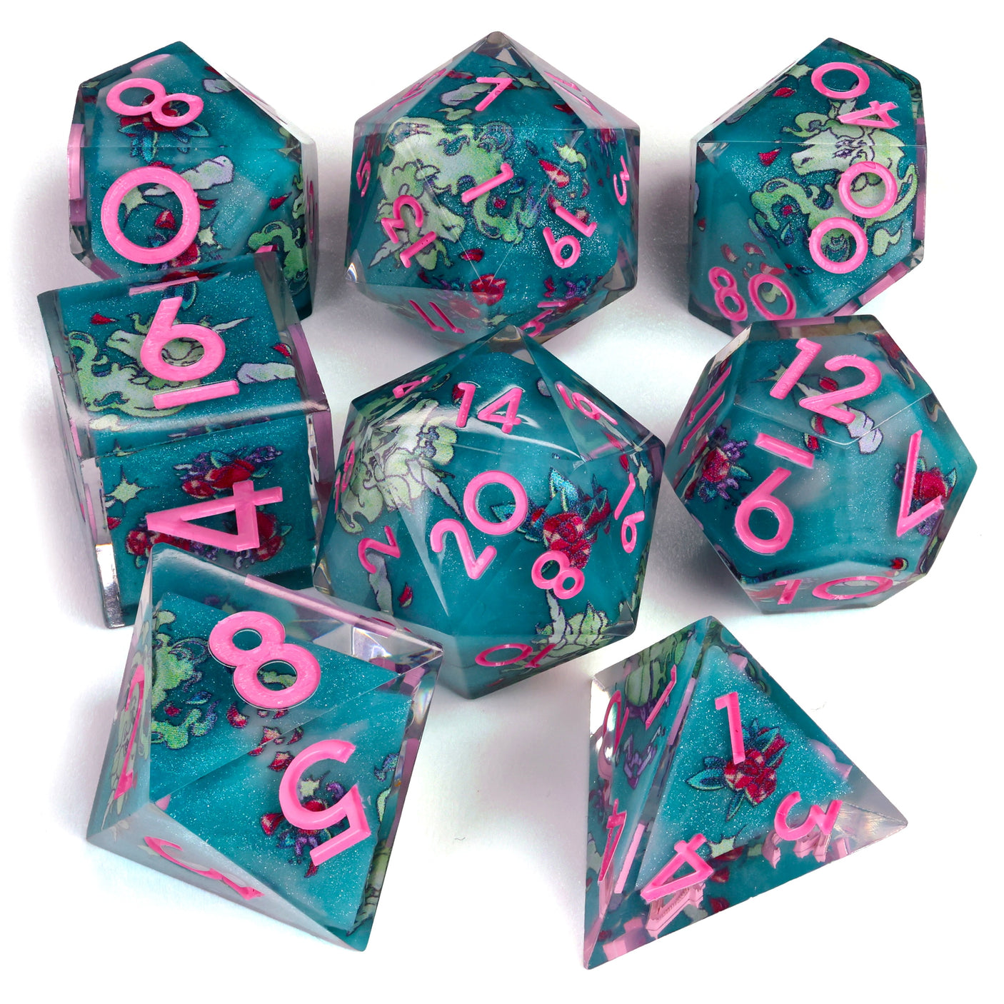 Ghost Unicorn | 8-Piece RPG Set | Baron's Signature Series