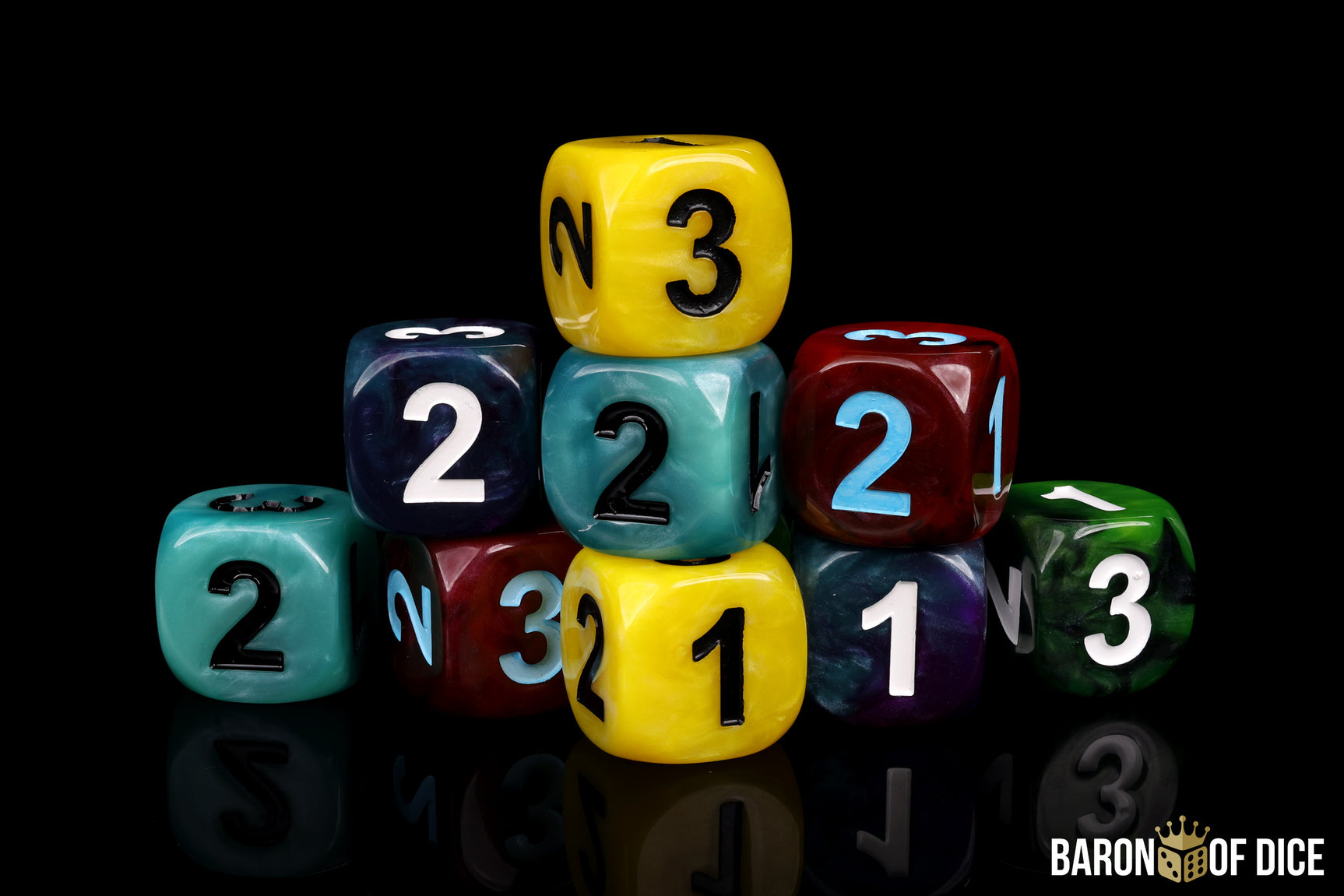 Specialty D3 Dice | Cube