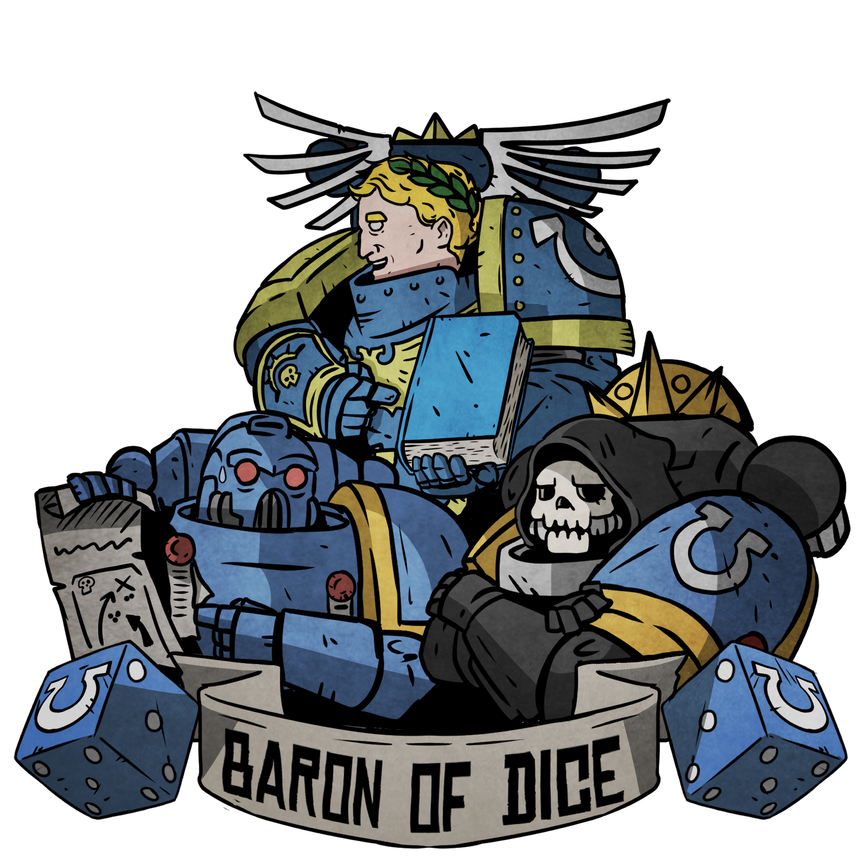 Premium Vinyl Stickers - Omega