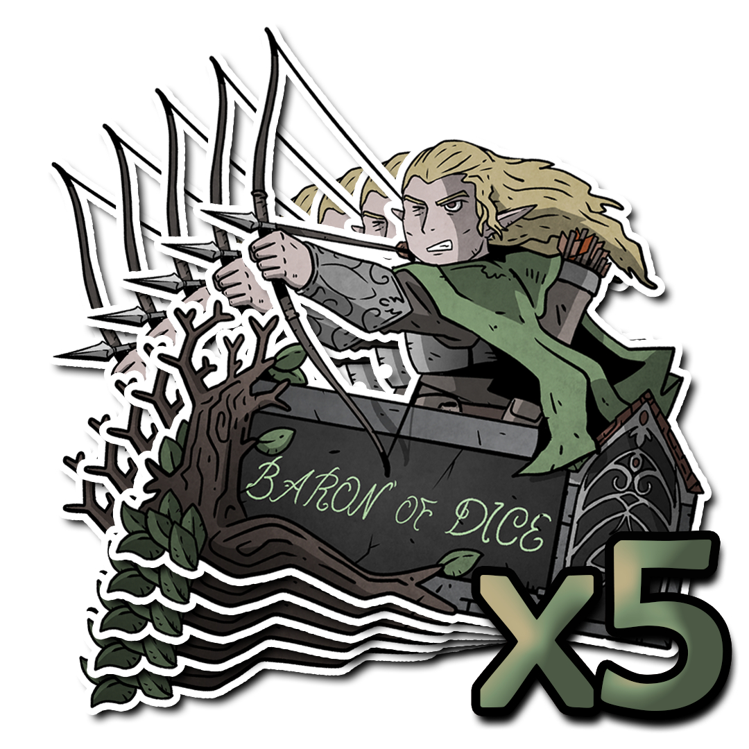 Premium Vinyl Stickers - Sole Ring Collection