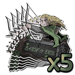 Premium Vinyl Stickers - Sole Ring Collection