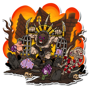 Premium Vinyl Stickers | Officially Licensed Warmachine