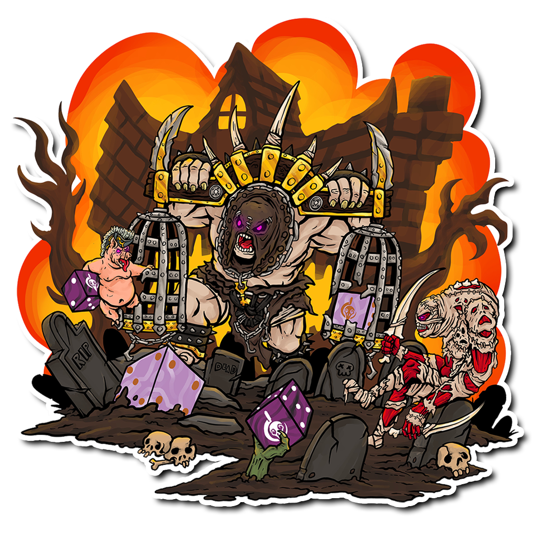 Premium Vinyl Stickers - Grymkin