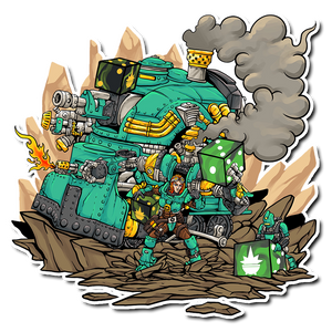 Premium Vinyl Stickers | Officially Licensed Warmachine